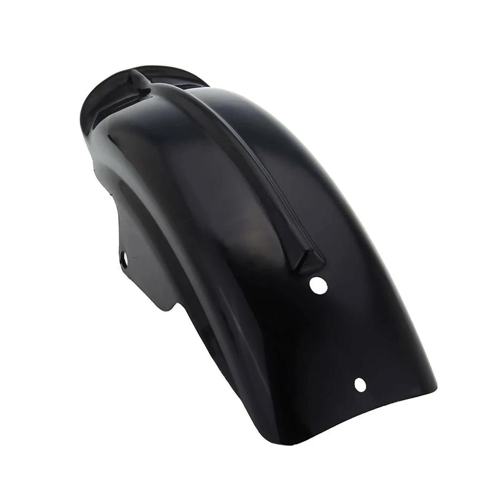1pcs Black ABS Plastic Motorcycle Rear Fender Mudguard Protector Cover for Harley Davidson 883 XL1200 Bobber Race Racer 2025 New
