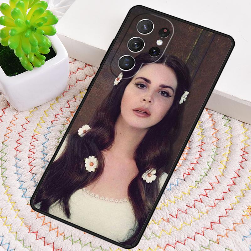 Lana Del Rey Singer Silicone Phone Case For Samsung Galaxy note 10 pro S26 S25 S24 S23 S22 S21 Plus S25Ultra Capa Cover