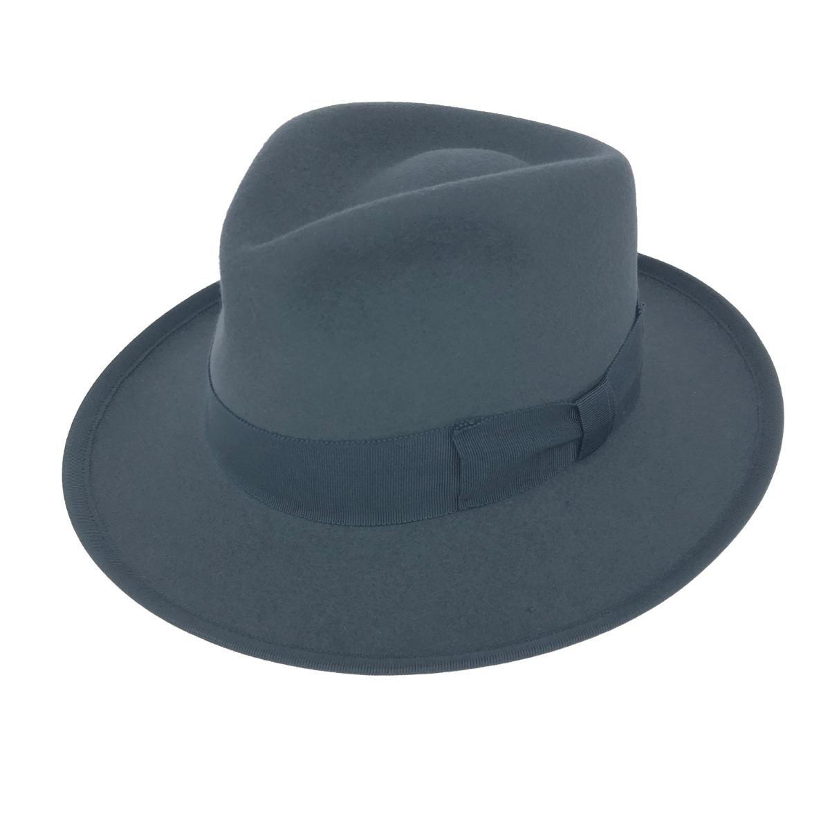 Used Stetson Stetson Hat M Wool Navy Men s / 241013001585