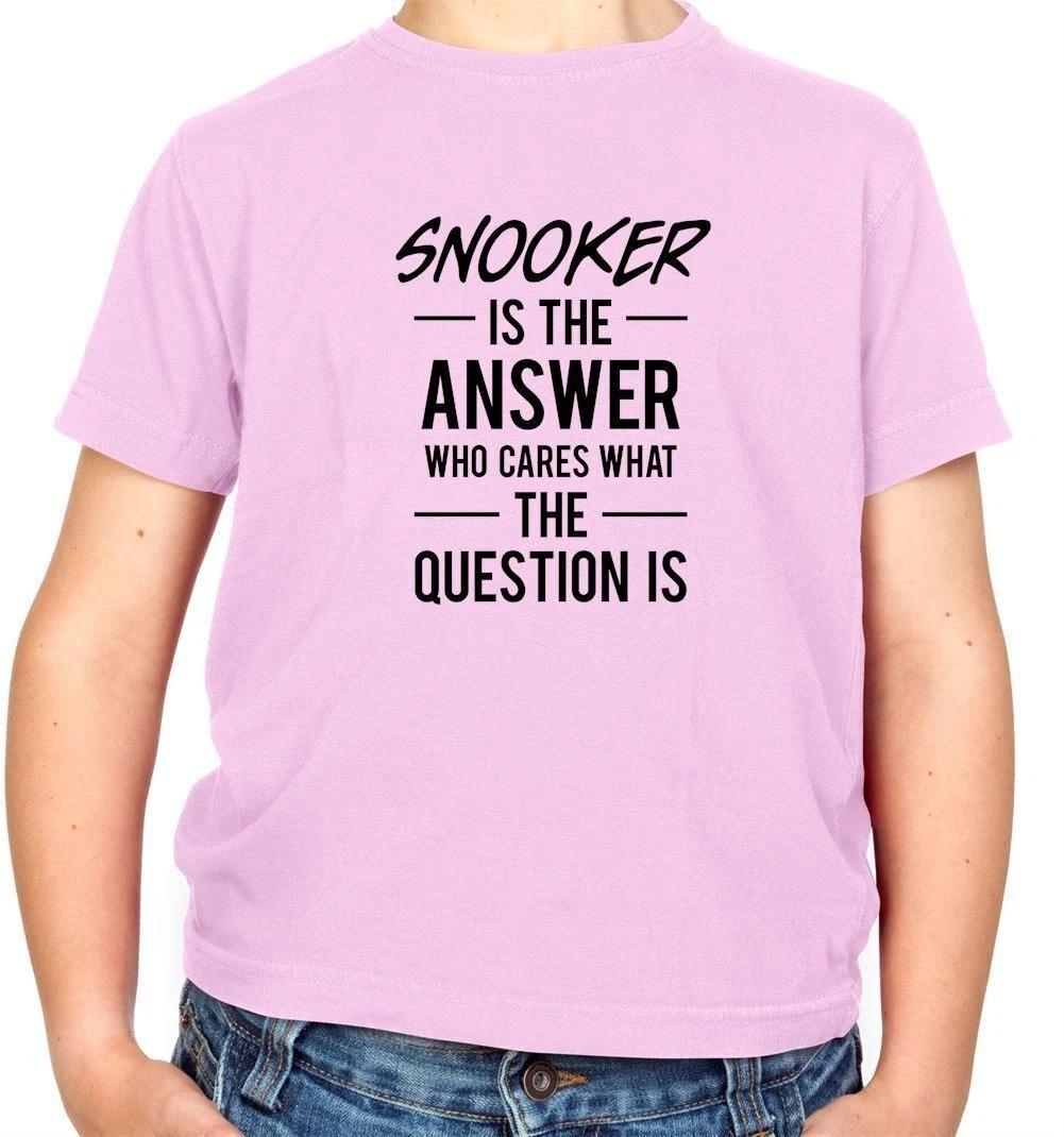 Snooker Is The Answer - Kids T-Shirt - 147 Crucible Player Fan Love 130