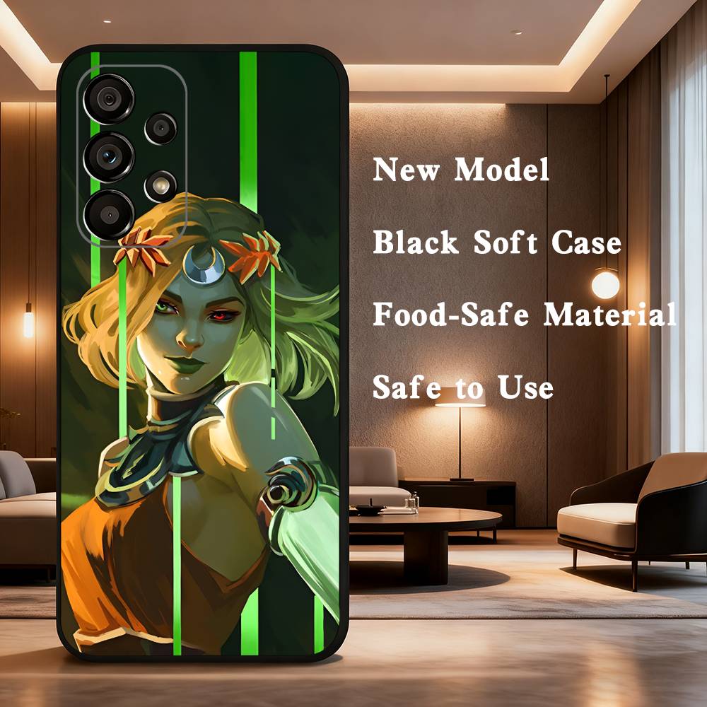 

H-Hades ii Game Case For Samsung Galaxy A73,72,41,J7,22,Note,31,8,9,52,71,53,32,Soft Black Silicone Cover SamsungA72