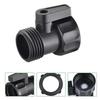 12 PCS Garden Hose Shut Off Valves For Water Control Hose Repair Extension Water Connector Extender Valves With Switch  Watering