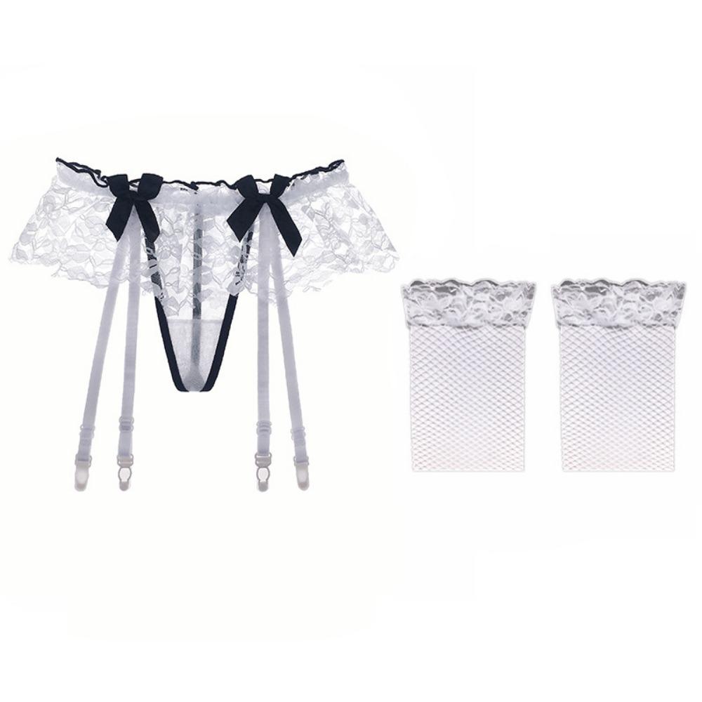 Garter Set Lace Sexy Stockings Seduction Perspective Long Barrel Garter Socks Hot Adult Sex Underwear