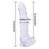 MoDi Dildo Realistic Fake Dick Penis Butt Plug Sex Toys for Woman Men