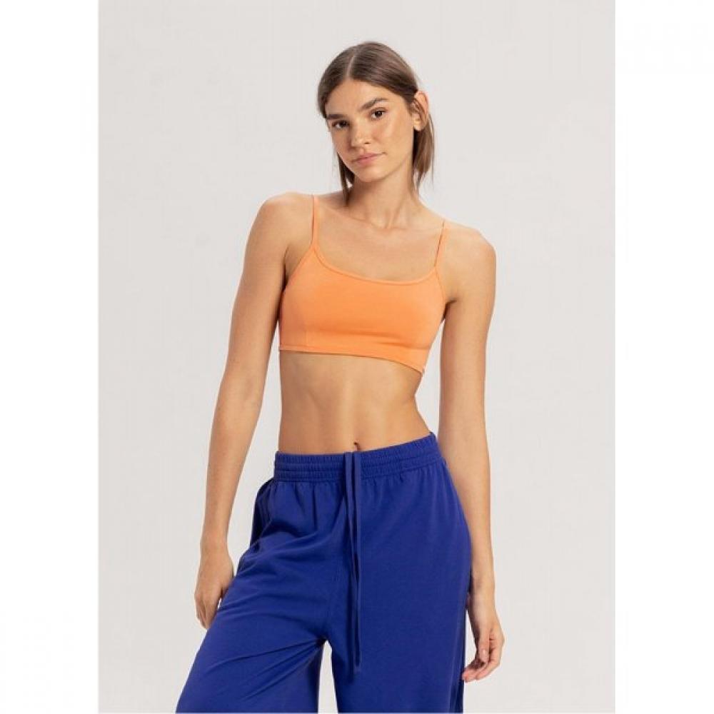 Budhi Mudra Tri Hole Bra Top Marigold B61002atb41 O08