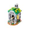 MOC Medieval Military Series Building Blocks Castle Army Roman Soldiers Campsite Tent Pirate Raft Suspension Bridge Bricks Toys