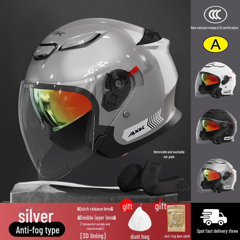 

Сертифицированные 3C унисекс-мотошлемы для зимы, новые стандартные полушлемы для электромобилей на все времена года