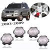 4pcs/lot Cache Central de Roue Moyeu Jante Interchangeable Pour Toyota Land Cruiser 4000 Prado 4.0L Série 120 2003-2009 140mm 95mm