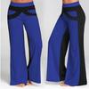 2023 Women's Spring/Summer Casual Color Block Wide-Leg Yoga Pants