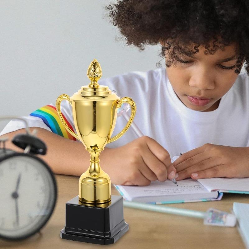 Gold Award Trophy Cup Large Trophy Props First Place Winner Award Trophies Prize Cup Toy for Party Favors Sports Event Game Rewards