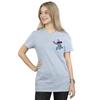 Disney Womens/Ladies Lilo And Stitch Guitar Cotton Boyfriend T-Shirt