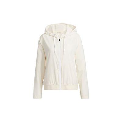 Training Hooded Jacket Women Jackets White GS5356