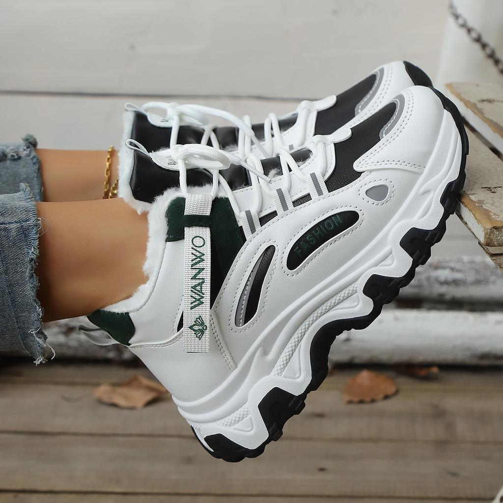 Fashion 2025 New Women Casual Snow Boots Winter Outdoor Walking Ankle Boots Non Slip Comfortable Designer Shoes Women Zapatos De Mujer