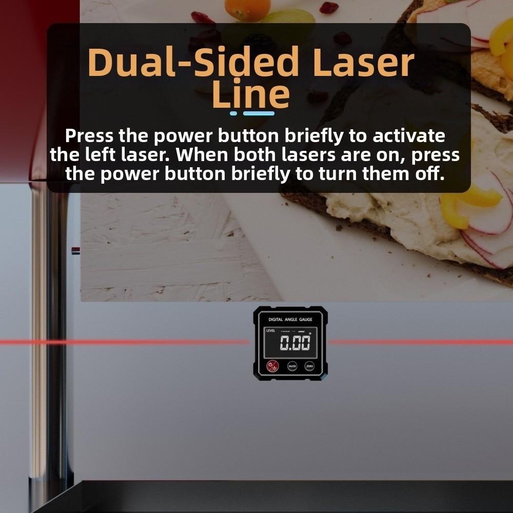 LCD Backlight Angle Finder Magnetic Base Tilt Angle Box Digital Inclinometer Woodworking