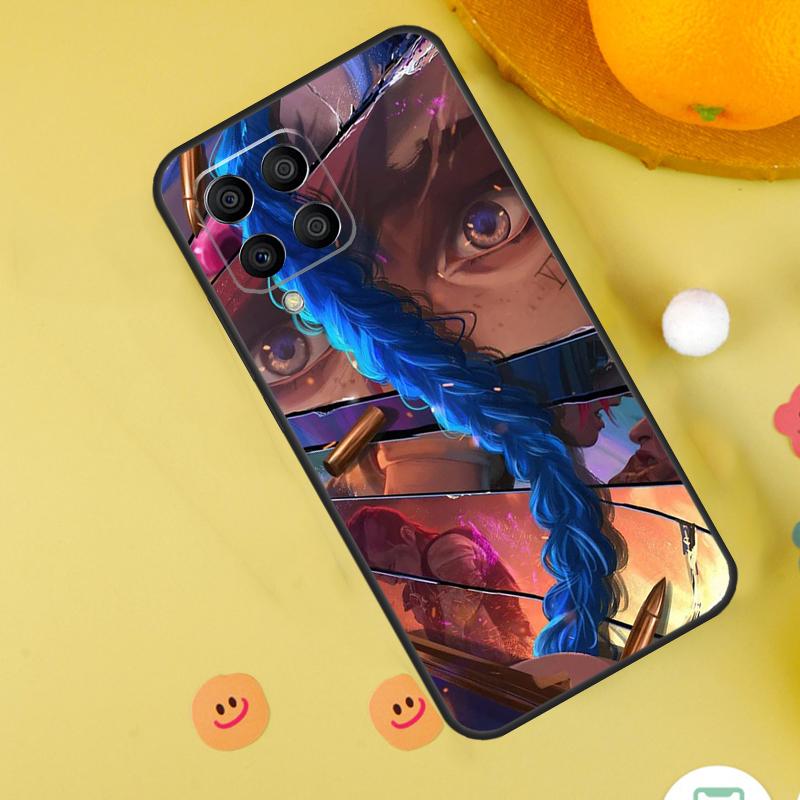 Anime Arcane Jinx For Samsung Galaxy M31s M13 M33 M53 M52 M32 M12 M14 M34 M54 M11 M21 M51 M20 M15 M55 Case