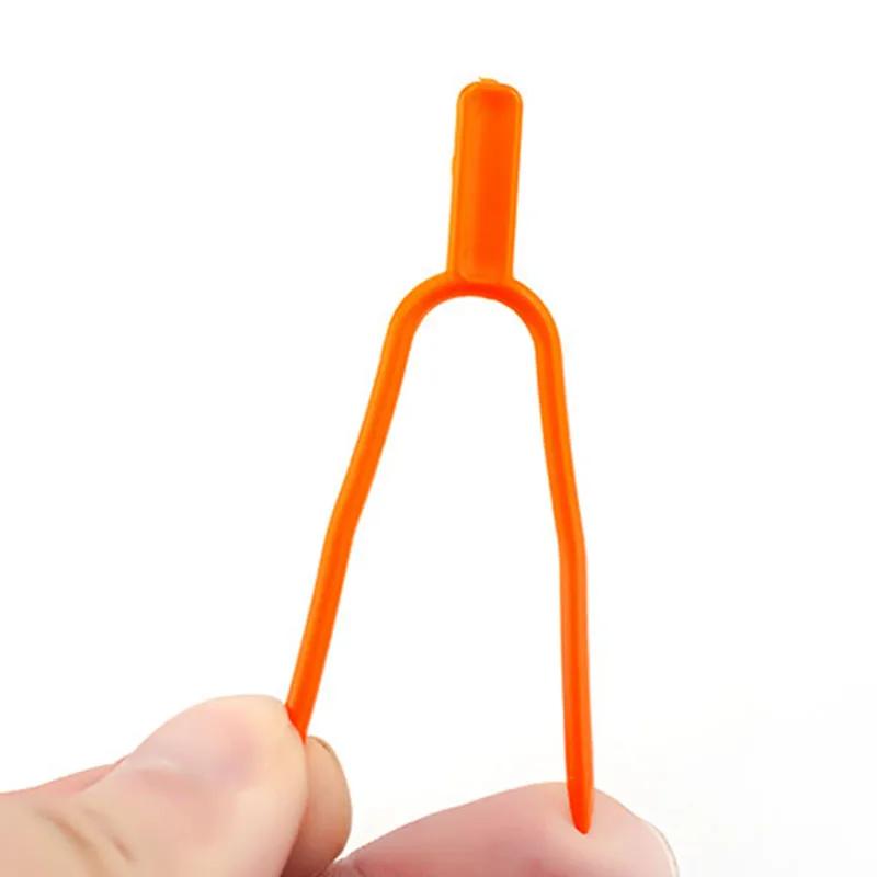100 ks 50/65 MM Klipy na upevnenie stoniek rastlín Fixátor popínavých rastlín a odnoží Jahoda Melón Poľnohospodárska svorka Podpora záhradných rastlín