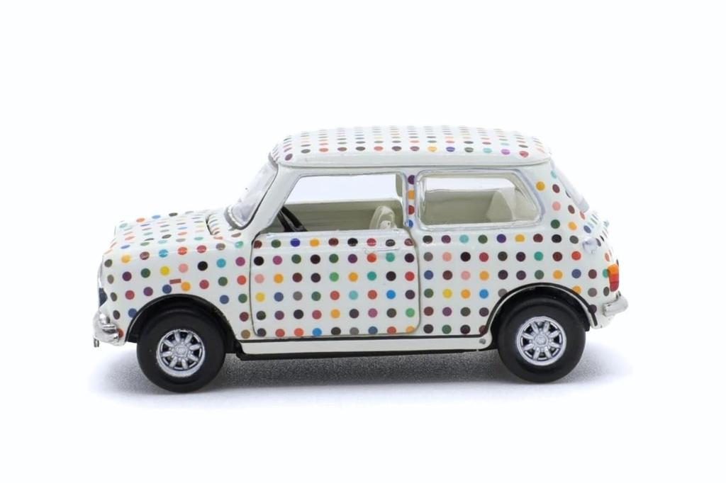 Tiny City Mini Cooper Mk 1 Polka Dot Diecast Model Car 1/50