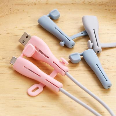2 Piezas Funda Protectora de Cable Universal de Silicona Protector de Cable de Datos Flexible Duradero