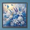 5D DIY Partial Special Shaped Drill Diamond Painting Flower Decoration30x30cm