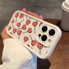 Heart shaped lollipop Phone case iPhone 15 Pro Max 11 12 13 16 14 Plus Silicone Shockproof Case Lens protector shell