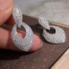 Statement Dangle Earring Party Wedding Drop Earrings for Women Bridal Promise Jewelry Gift