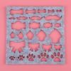 7pcs Set DIY Needle Felting Applique Mold Felt Template Beginner Craft Tool
