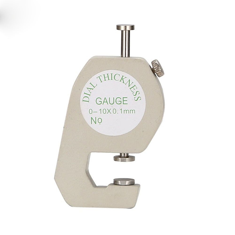 Film Instrumen Paper Meter Measuring 0-10mm Measure Tool Leather Craft Metal Thickness Gauge