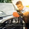Round Waxing Car Washing Sponge Block Crystal Plating Polishing Cleaning Tool Waxing