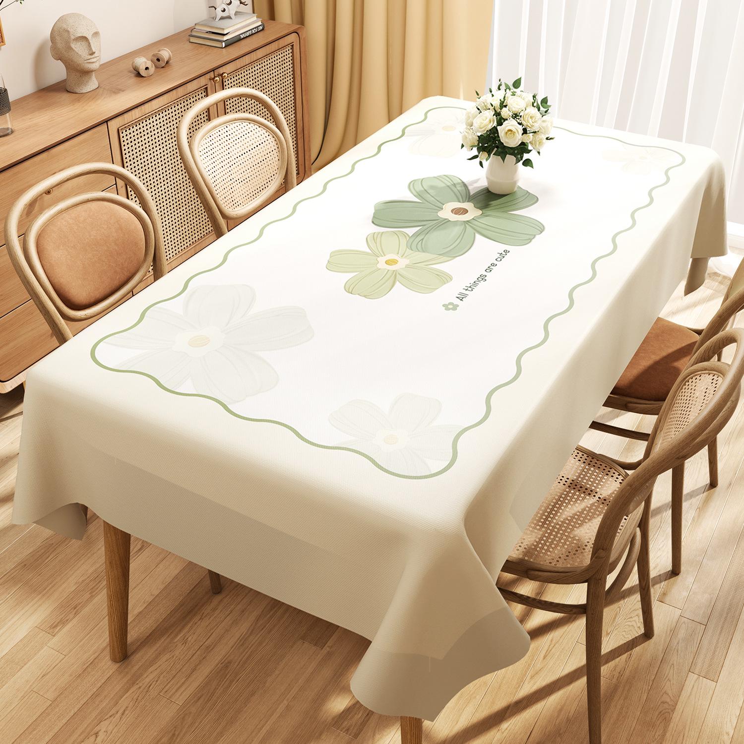 

Роскошная водонепроницаемая, маслостойкая, противоожоговая ПВХ-скатерть для прямоугольных журнальных столиков 90*140 cm