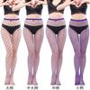 Women Sexy Solid Hollow Out Lace Plus Size Fishnet Long Pantyhose