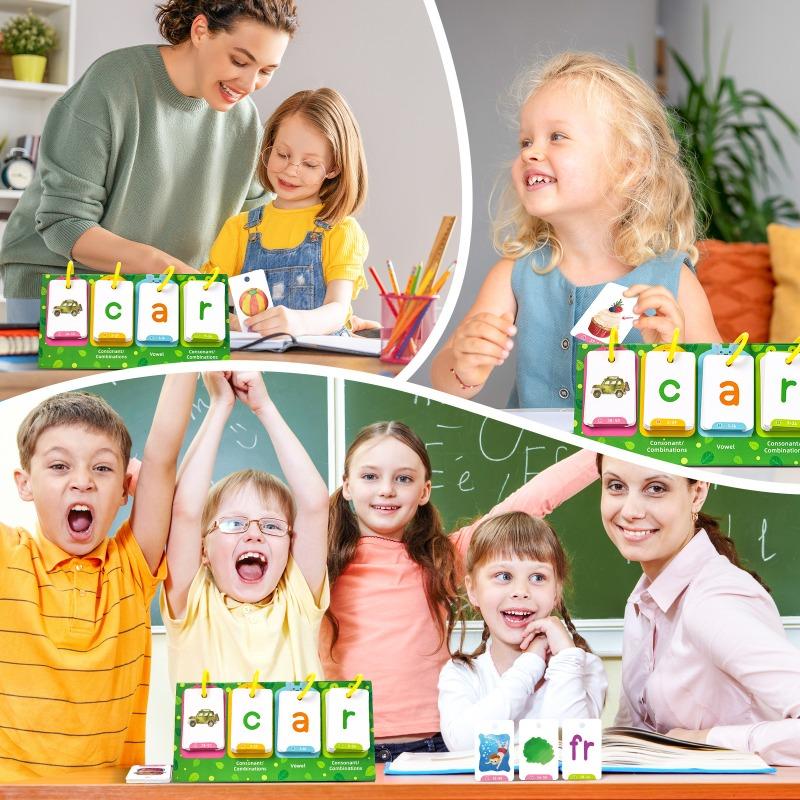 129 Visual Word Education Desktop Cards Early Education Enlightenment Picture and Text Cognitive Cards Parent-child Interaction Cards