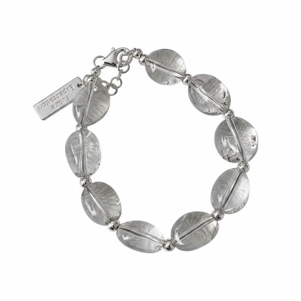 Adjustable Transparent Finger Rings Cool Style Crystal Ring Transparent Stone Ring  Summer