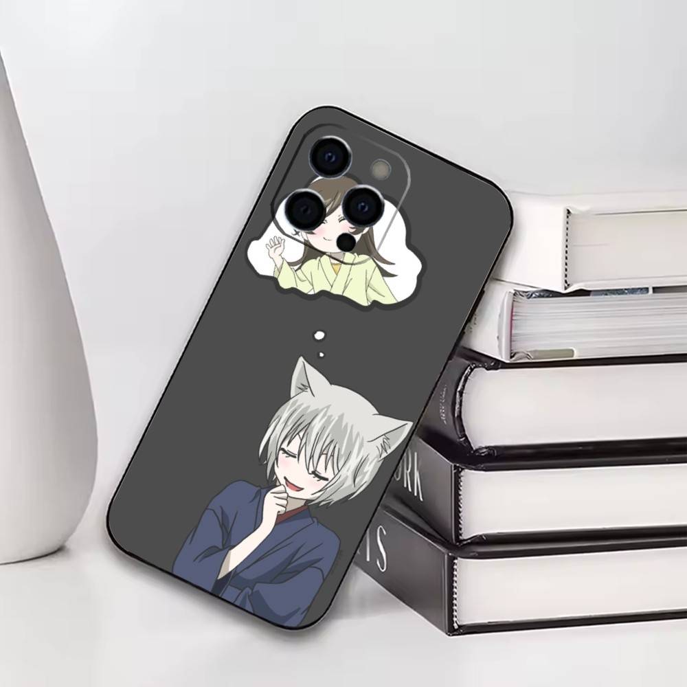 

Kamisama Hajimemashita Tomoe Phone Case For iPhone17,16,15,14,13,12,11 Plus,Pro Soft Silicone Black Cover iPhone16plus