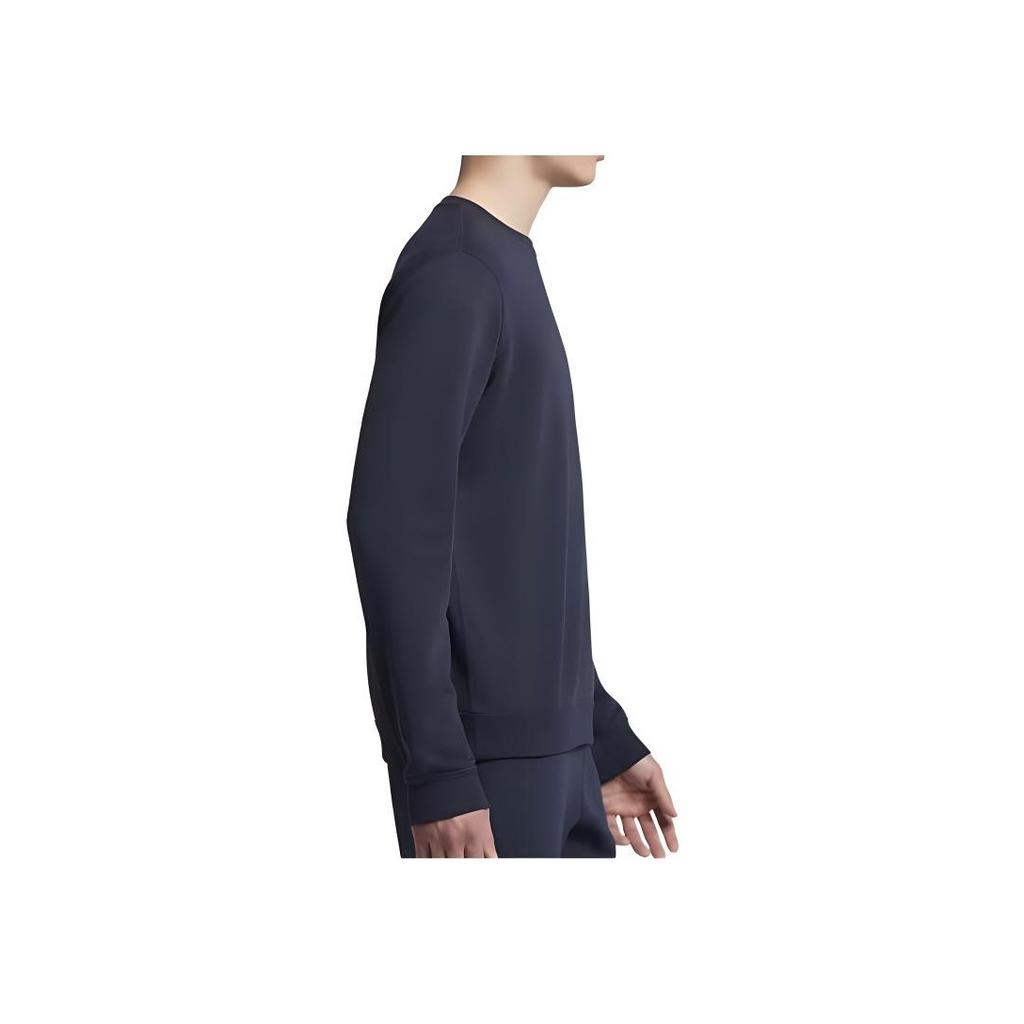 Nike Letter Print Crew Neck Casual Sports Long Sleeve Sweatshirt Men Sweatshirt Blue 804343-451