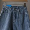 Bestseller 2025 Sommer Koreanischer Stil High Waist A-Linie Denimshorts für Damen