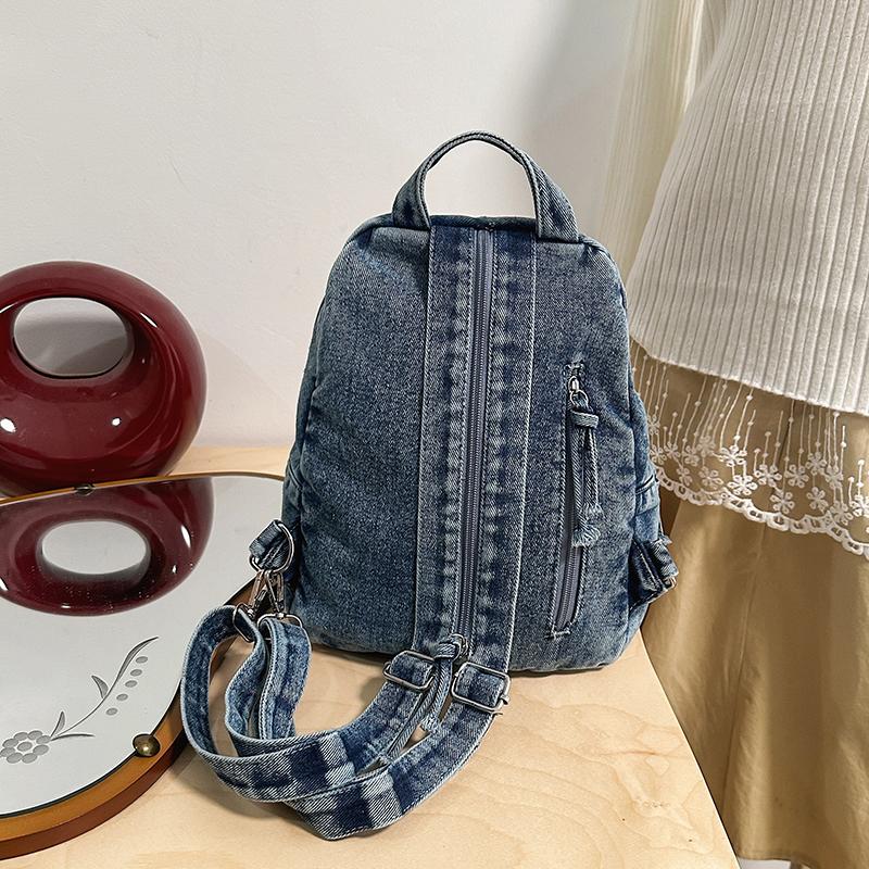 Bull Backpack Large Capacity Multi-Pocket Retro Backpack