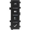 cciyu Car Driver Information Center Switch Fits for Chevrolet Tahoe 2007-2013, 2007-2014 Silverado Suburban Avalanche Express Savana Sierra Yukon XL