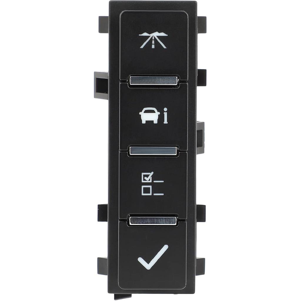 cciyu Car Driver Information Center Switch Fits for Chevrolet Tahoe 2007-2013, 2007-2014 Silverado Suburban Avalanche Express Savana Sierra Yukon XL