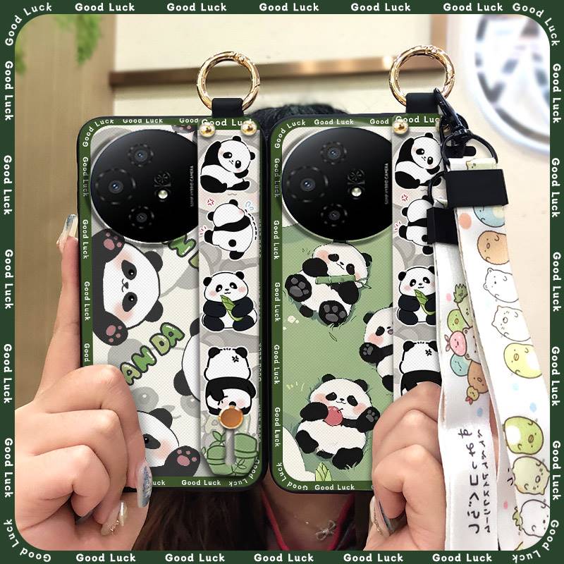 Back Cover Protective Phone Case For TCL 50 Nxtpaper 5G/50Pro Nxtpaper 5G Lanyard Anti-dust Fashion Design Silicone Ring