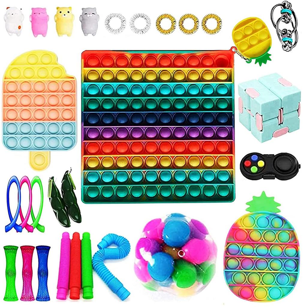  Toy 29-piece Set Of Decompression Sensory Toys For Children Or Adults