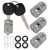 4Pcs Door Lock Cylinder & 2Keys For Chevrolet Express 1500 2500 3500 2001 - 2010