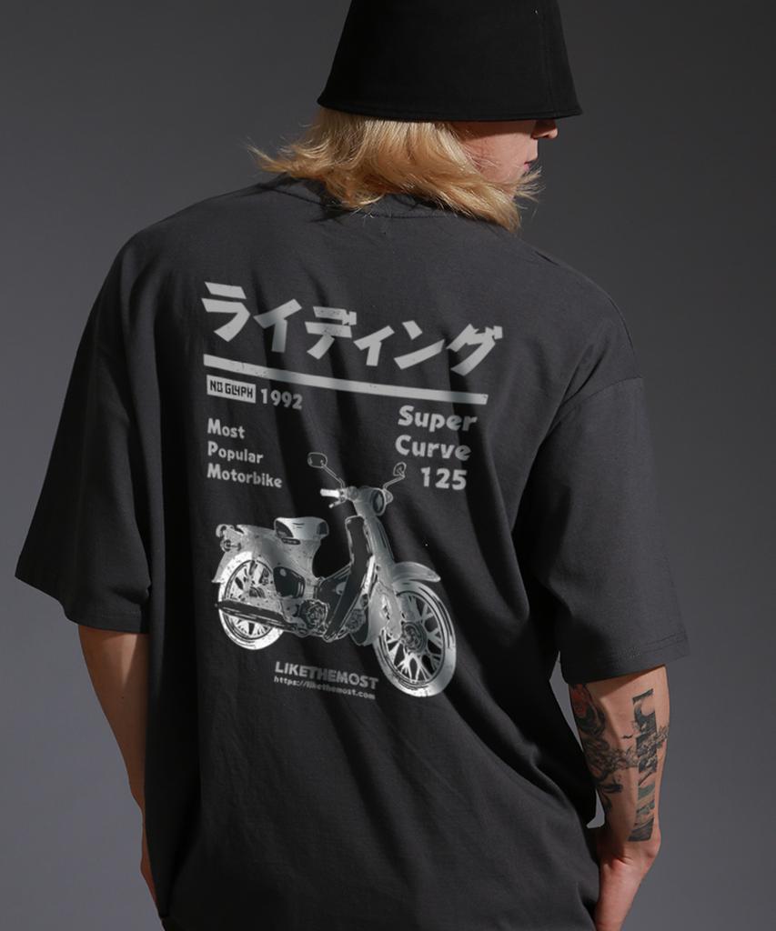 LIKE THE MOST Riding Bike Overshirt 3 Colors