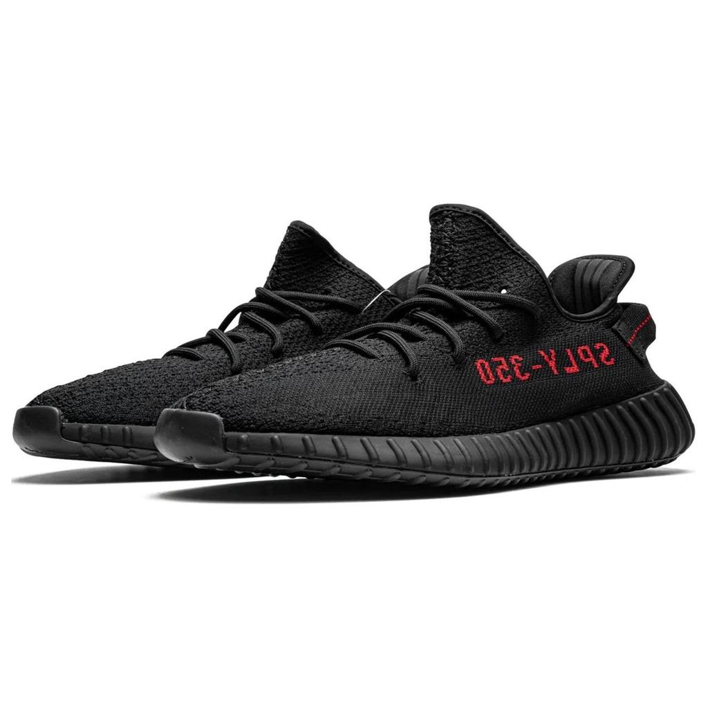 Adidas Originals Yeezy Boost 350 V2 Bred Tela Deportes Cómodos Zapatos de Estilo de Vida de Caña Baja Zapatillas Unisex Negro CP9652-2020