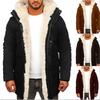Men's Thickened Winter Suede Faux Fur Jacket Warm Casual Outerwear