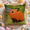 C-Chainsaw Anime M-ManS Cushion Cover Home & Car Multi-Scene Pillow Cover - Reversible, Soft & Durable for Daily Use