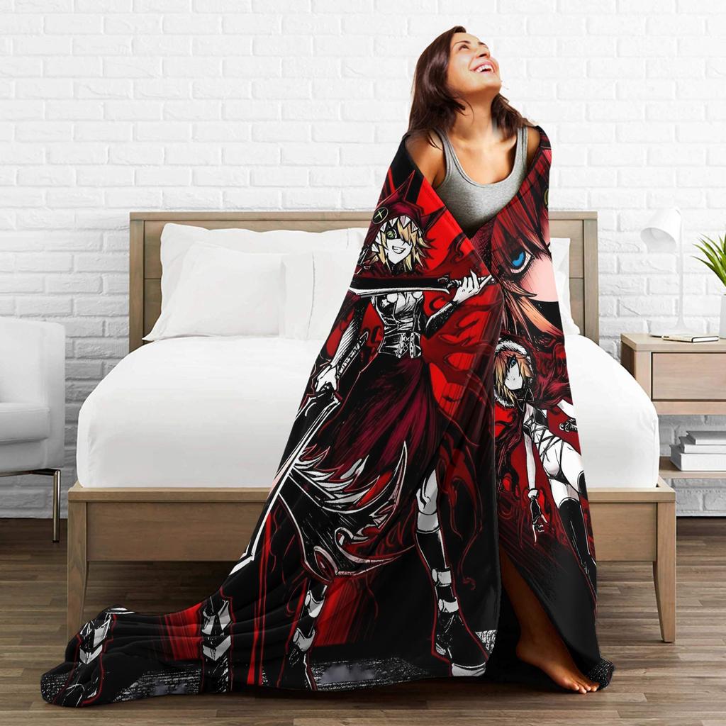 Deads by Daylights Blanket Quality Soft  Throw Blanket Winter Travel Office Couch Chair Novelty Bedspread