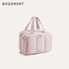 BAGSMART Wasserdichte Kulturtasche Für Frauen Reise-Make-up-Organizer Mit Fächern Leicht Tragbar Kosmetik-Sporttasche