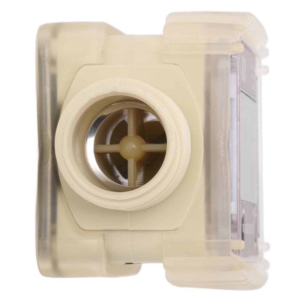 Digital Turbine Flow Meter 20BAR High Accuracy LCD Display G1 Male Thread Digital Fuel Flow Meter with 4 Measure Unit
