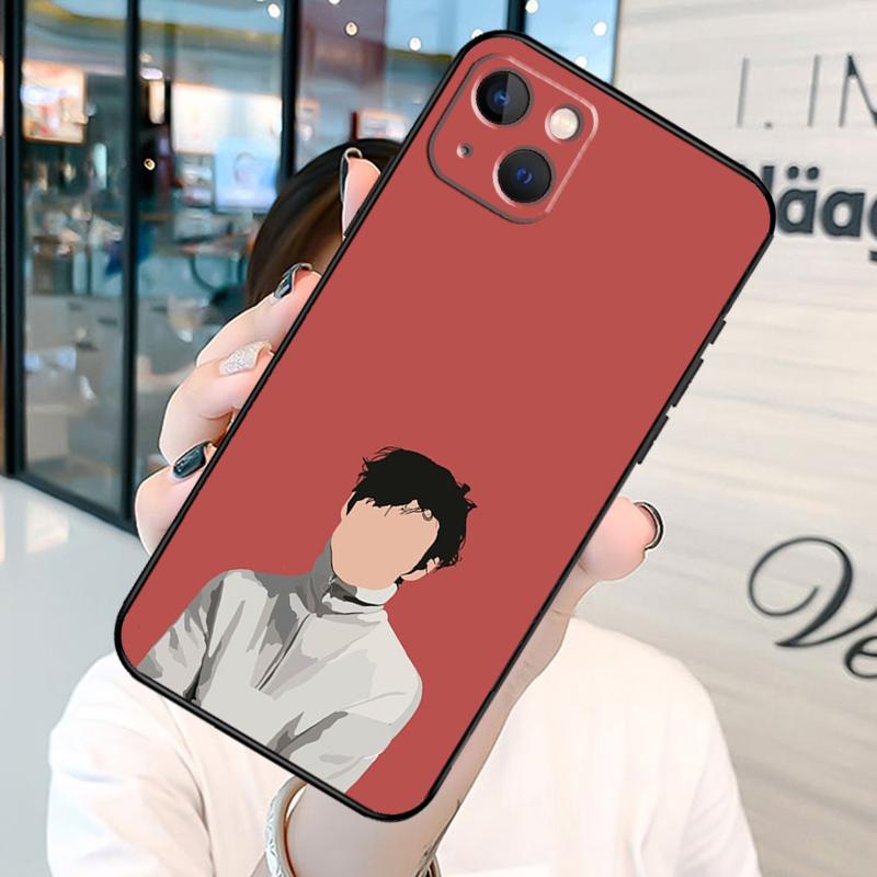 Louis Partridge Collage Bumper Phone Case For iPhone 11 12 13 14 15 Pro X XR XS Max 7 8 Plus SE 2020 Back Cover