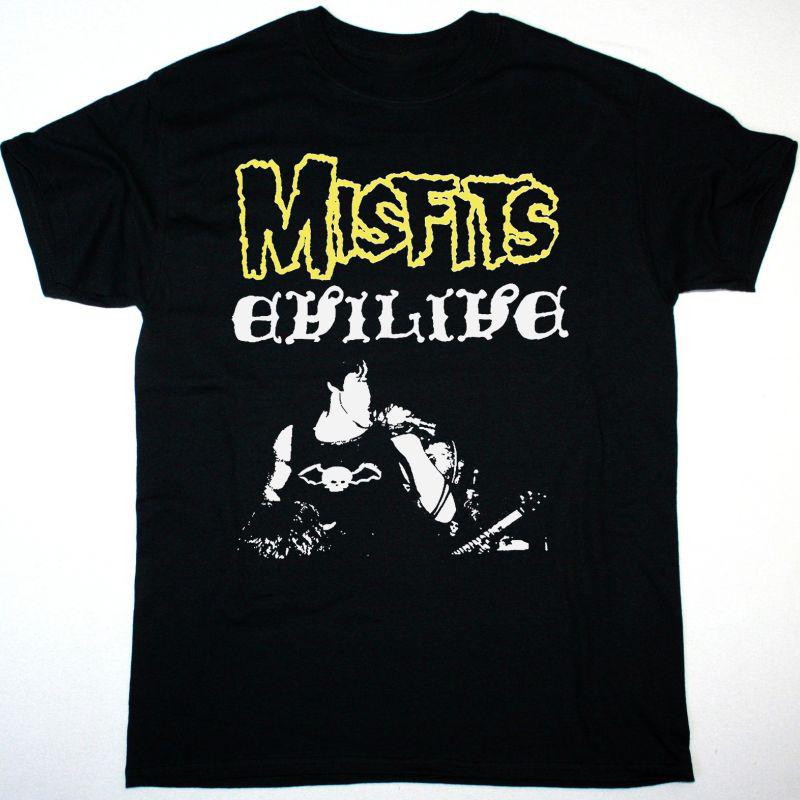 MISFI EVILIVE BLACK T SHIRT S